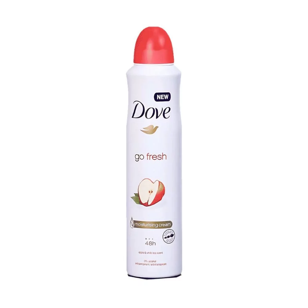 DOVE DEO GO FRESH APPLE N WHITE TEA 250ML